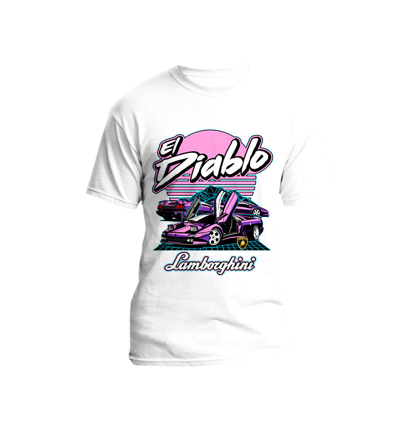Cars - Lamborghini Diablo Short Sleeve