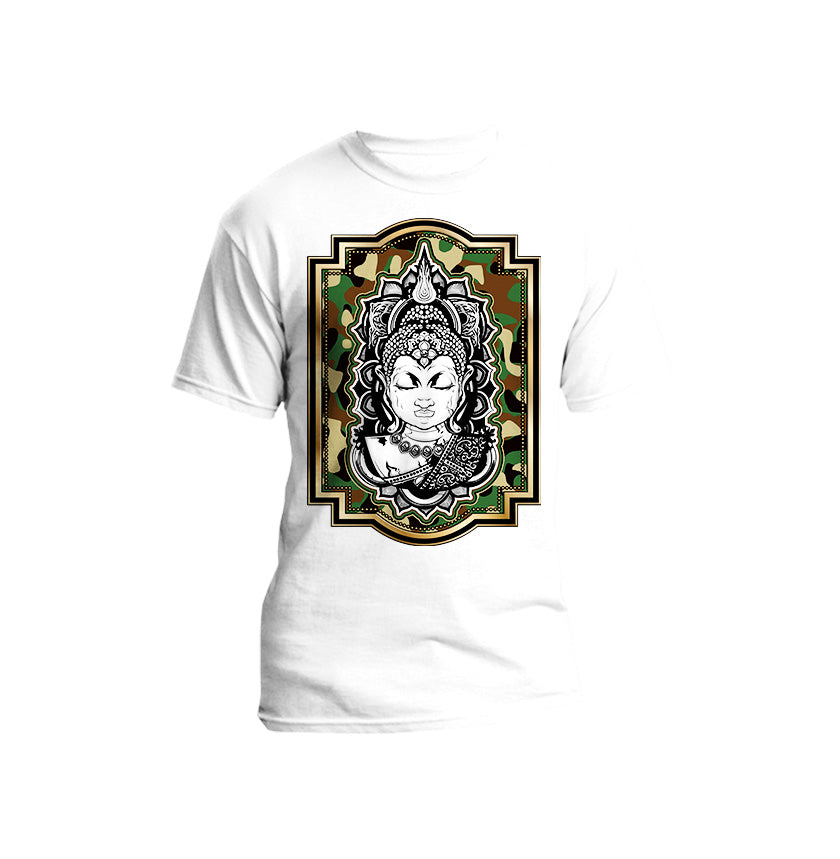 Custom - Buddah Camo Short Sleeve