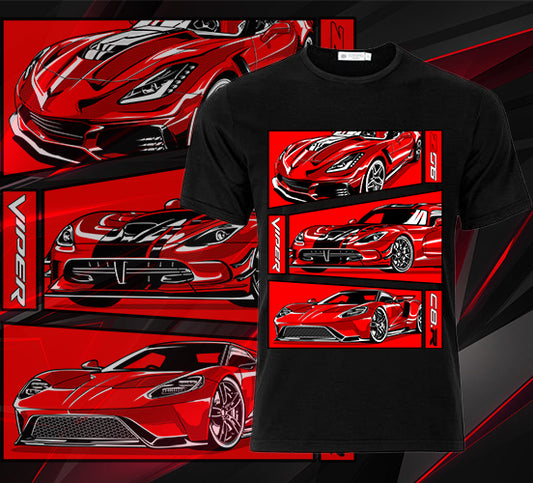 Cars - American Super Car Short Sleeve