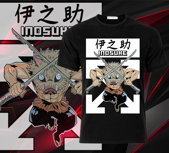 Demon Anime - Inosuke Short Sleeve