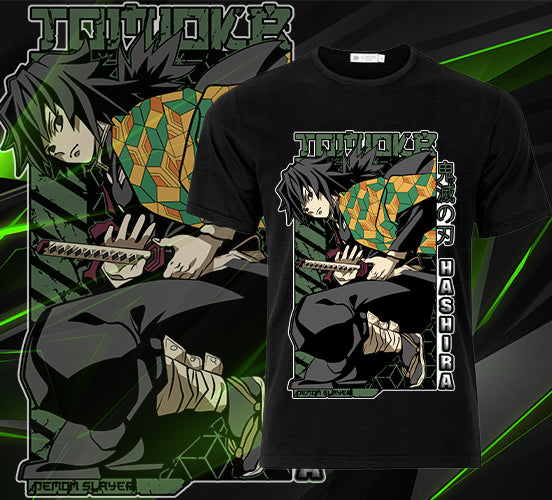 Demon Anime - Tomioka Short Sleeve