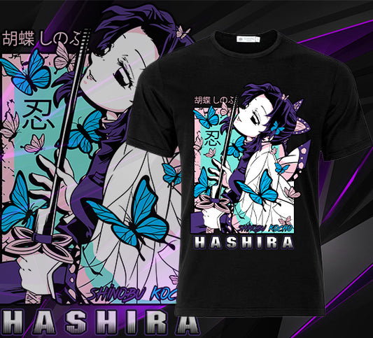 Demon Anime - Shinobu Kocho Short Sleeve