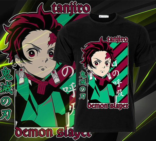 Demon Anime - Tanjiro Short Sleeve