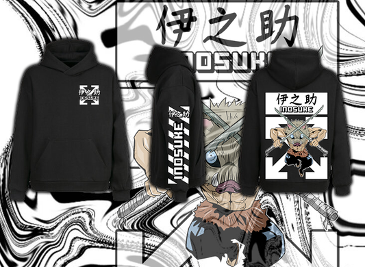 Demon Anime - Inosuke Hoodie