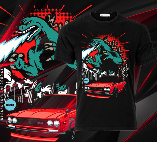 Cars - Godzilla GT-R PGC10 Short Sleeve