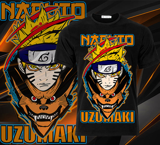 Ninja Anime - Naruto Uzumaki Short Sleeve