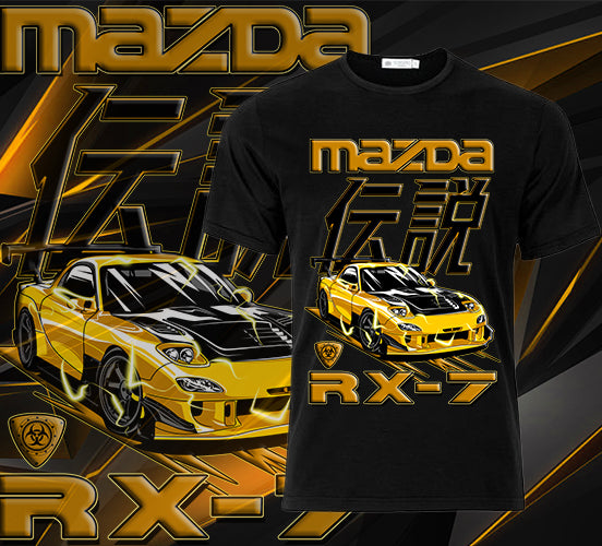 Cars -  Mazda Rx-7 Short Sleeve