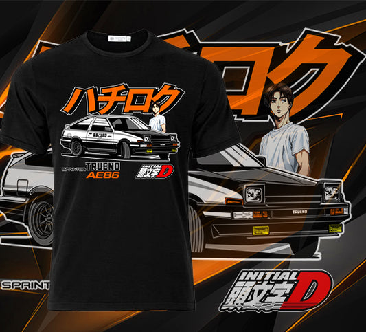 Cars - Initial D Trueno Short Sleeve