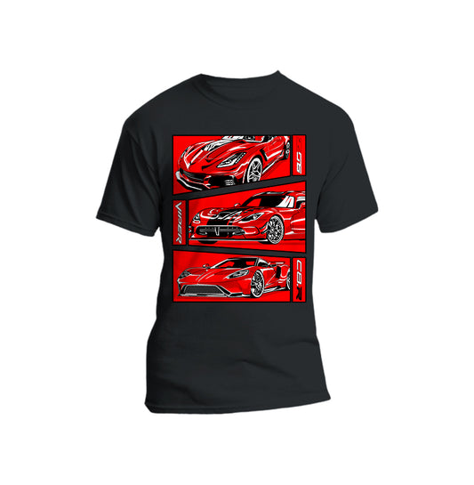 Cars - American Super Car Short Sleeve