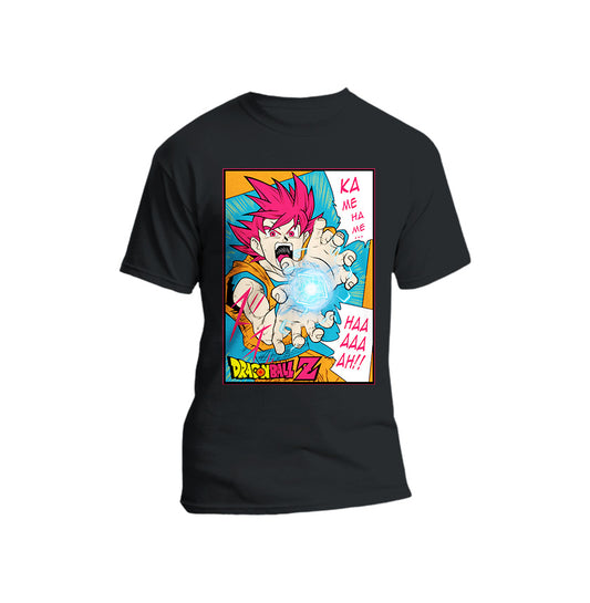 Dragon Anime - Goku Kamehameha Short Sleeve