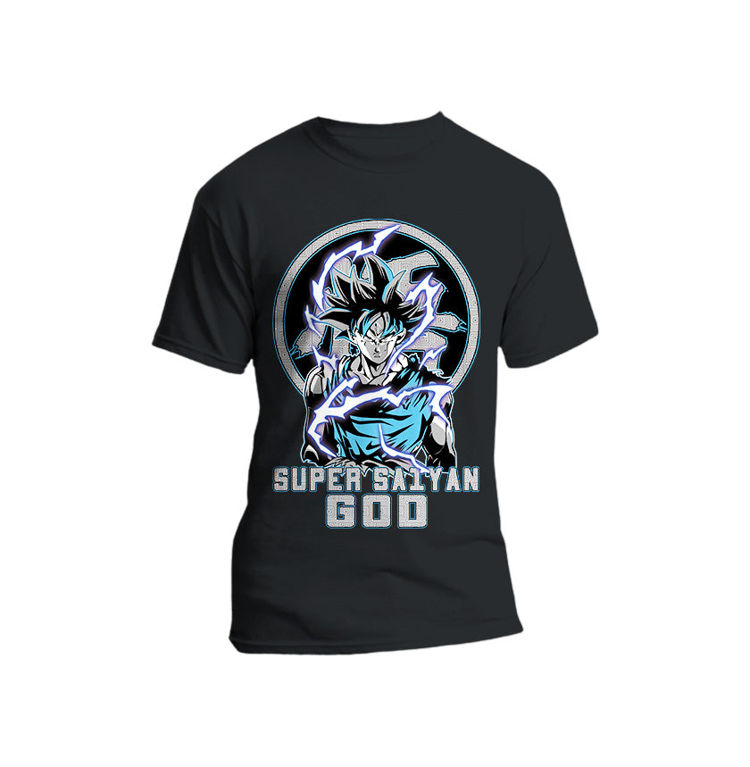 Dragon Anime - Super Saiyan God Short Sleeve