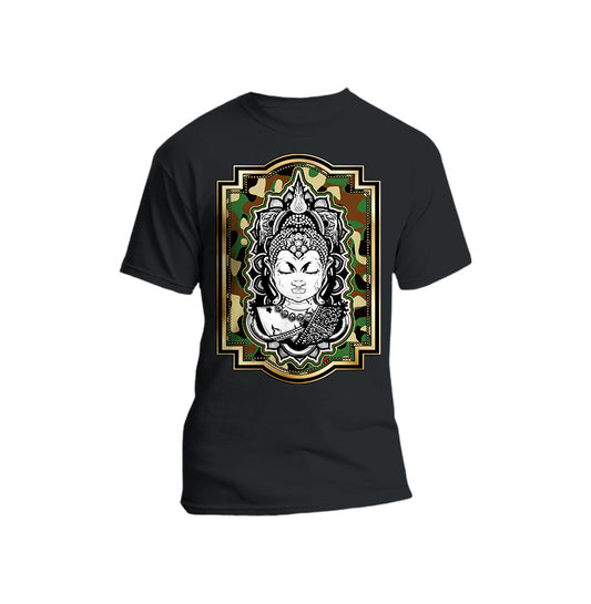 Custom - Buddah Camo Short Sleeve