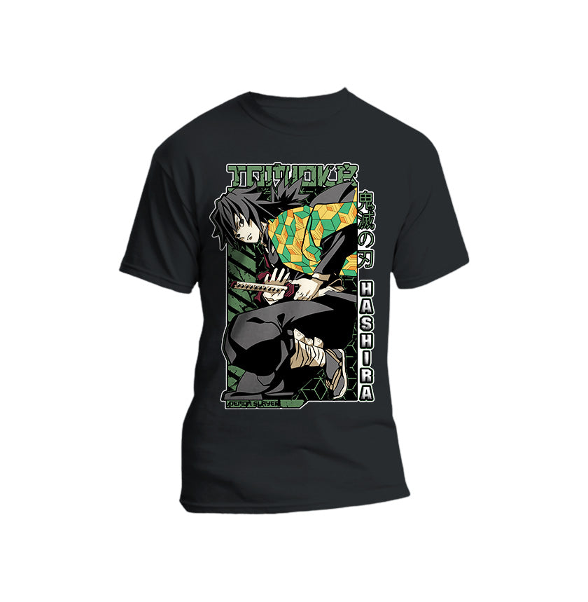 Demon Anime - Tomioka Short Sleeve