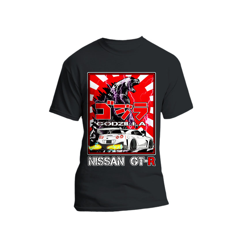 Cars - Godzilla R35 Short Sleeve