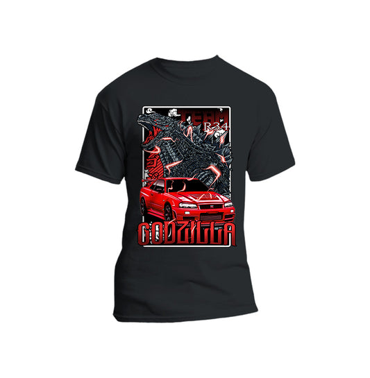 Cars - R34 Godzilla Short Sleeve