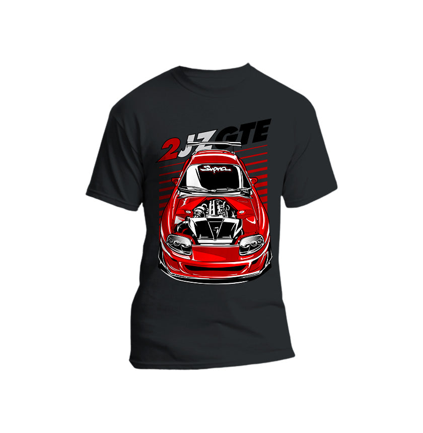 Cars - Supra 2JZ GTE Short Sleeve