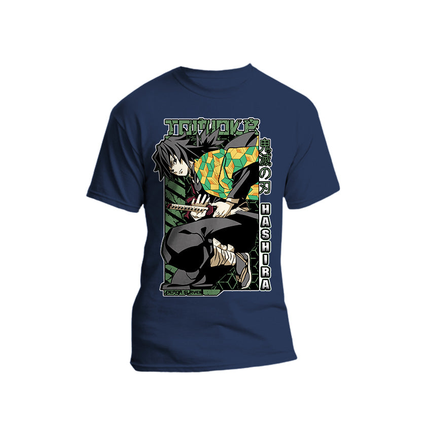 Demon Anime - Tomioka Short Sleeve