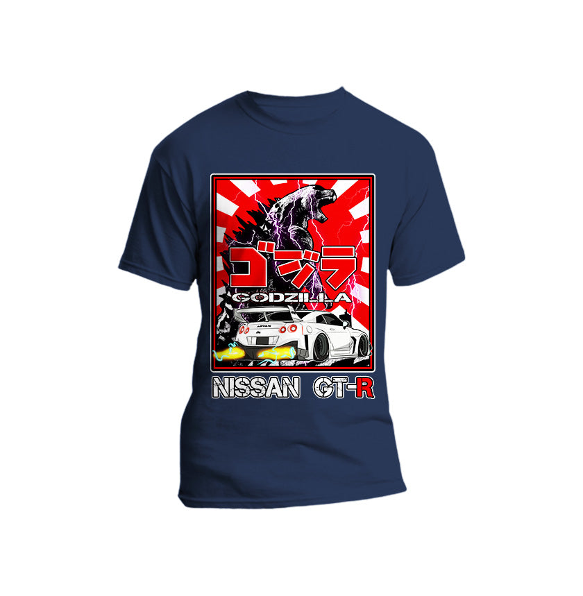 Cars - Godzilla R35 Short Sleeve