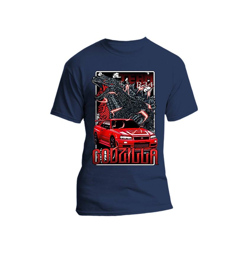 Cars - R34 Godzilla Short Sleeve