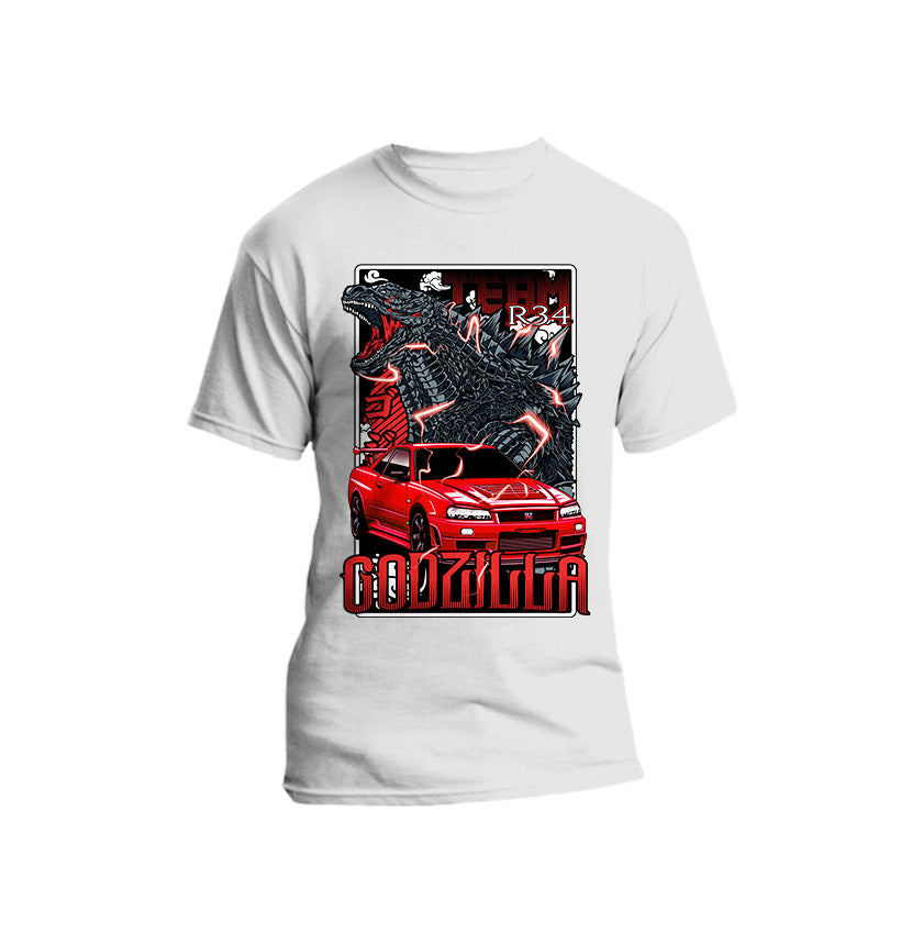 Cars - R34 Godzilla Short Sleeve