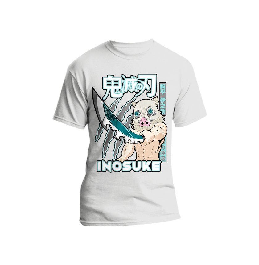 Demon Anime - Inosuke Short Sleeve