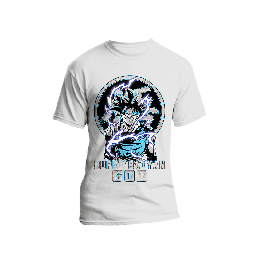 Dragon Anime - Super Saiyan God Short Sleeve