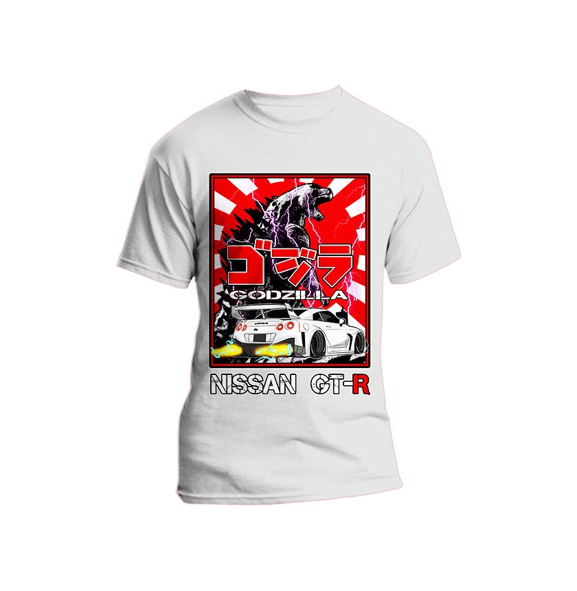 Cars - Godzilla R35 Short Sleeve