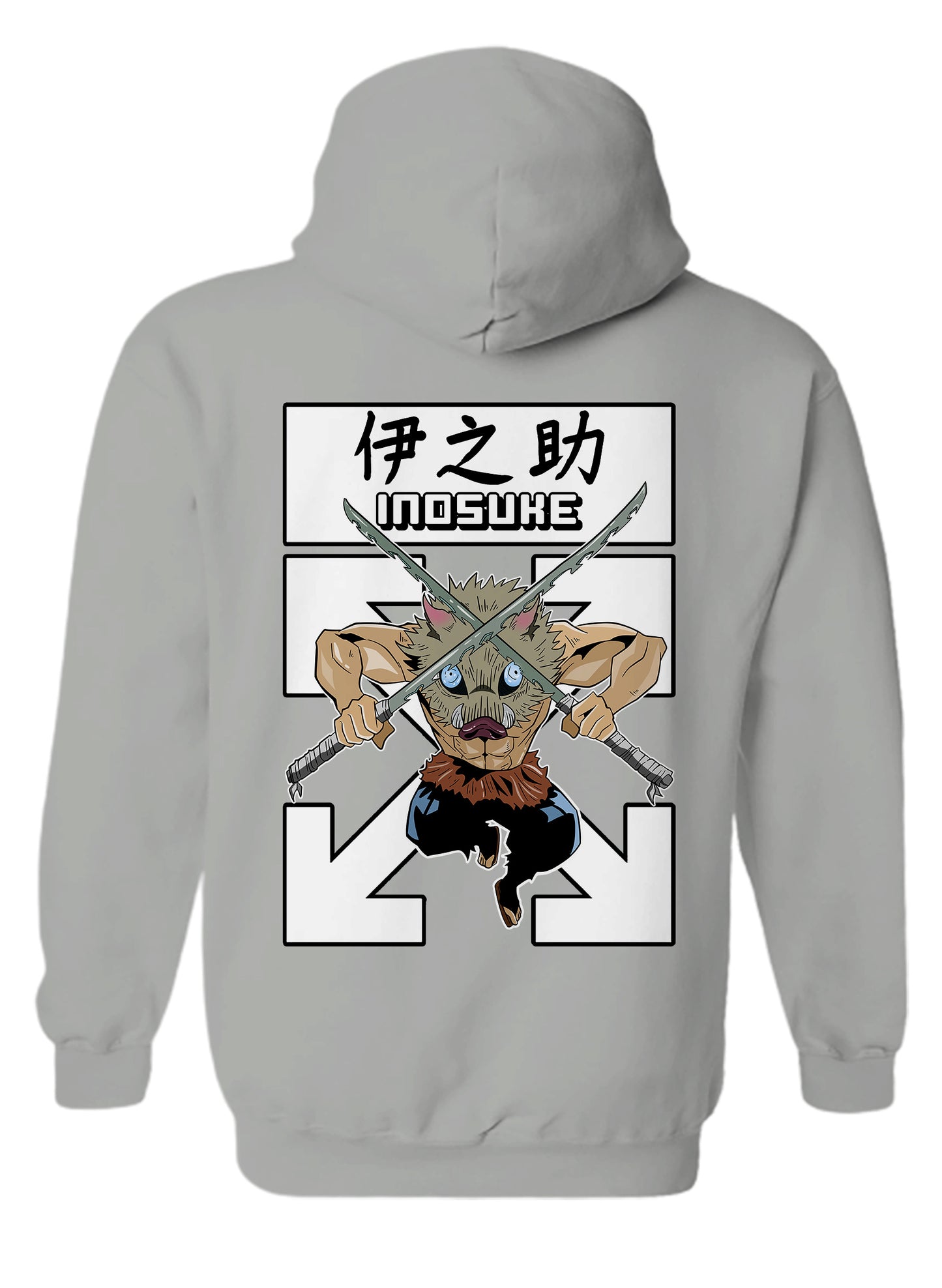 Demon Anime - Inosuke Hoodie