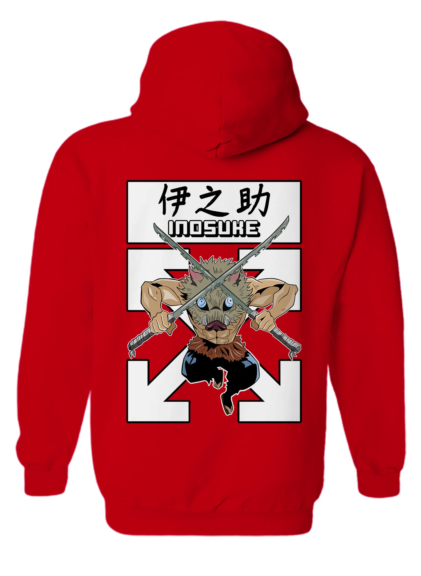 Demon Anime - Inosuke Hoodie