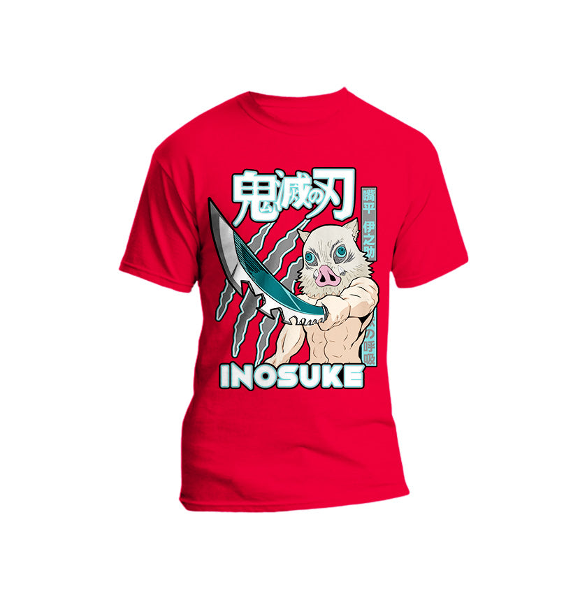 Demon Anime - Inosuke Short Sleeve