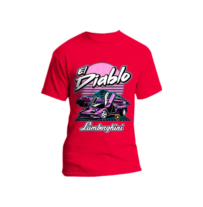 Cars - Lamborghini Diablo Short Sleeve