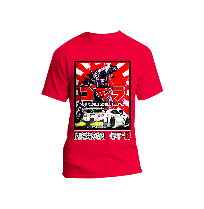 Cars - Godzilla R35 Short Sleeve