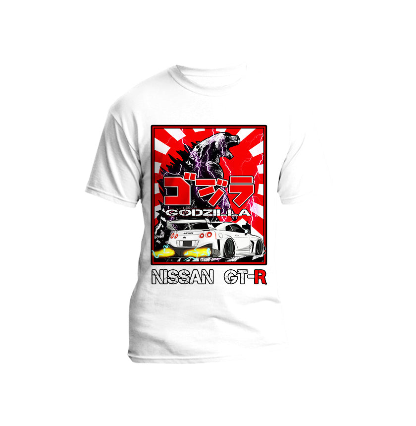 Cars - Godzilla R35 Short Sleeve