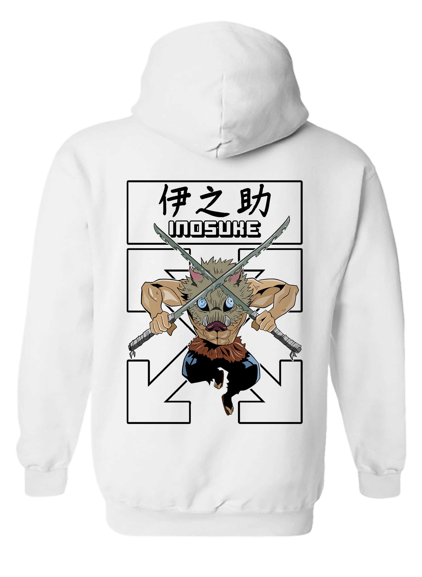 Demon Anime - Inosuke Hoodie