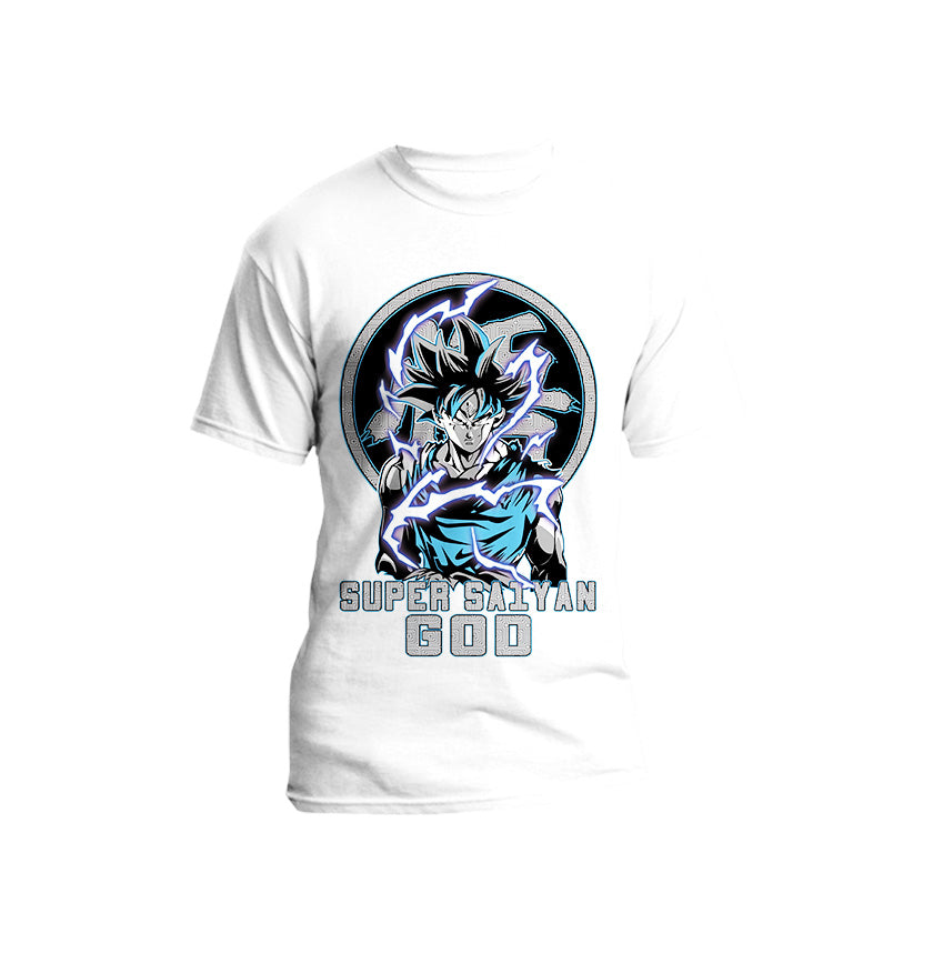 Dragon Anime - Super Saiyan God Short Sleeve