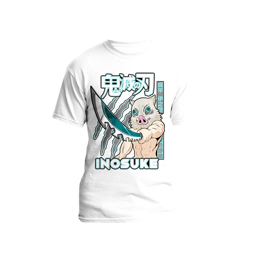 Demon Anime - Inosuke Short Sleeve